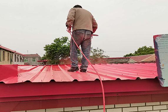 董浜镇彩钢喷漆、翻新、维修